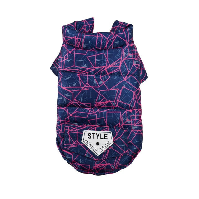 Geometric Pet Shortsleeve Jacket