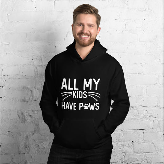 My Kids Have Paws Unisex Hoodie