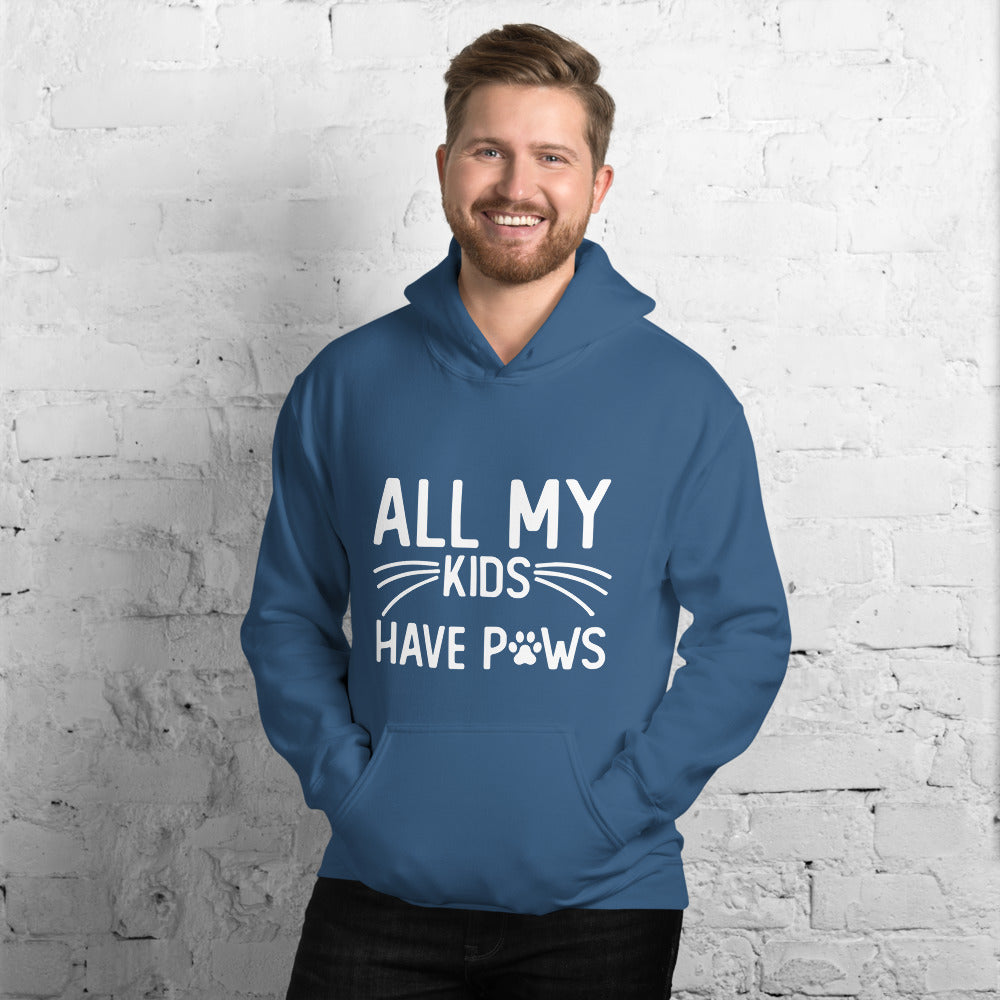 My Kids Have Paws Unisex Hoodie