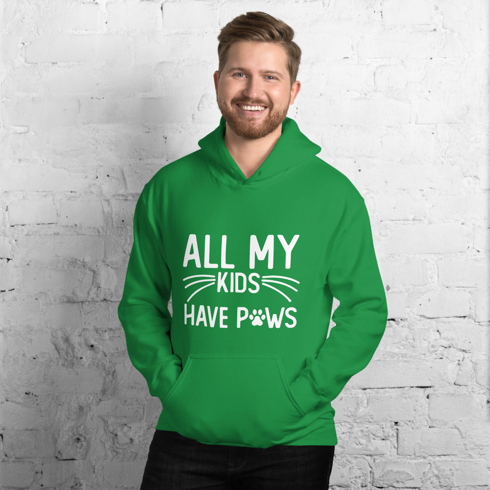 My Kids Have Paws Unisex Hoodie