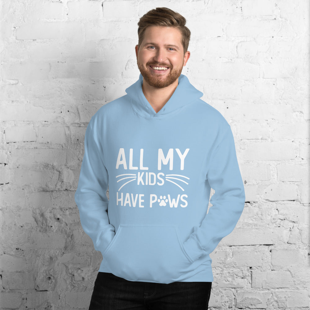 My Kids Have Paws Unisex Hoodie
