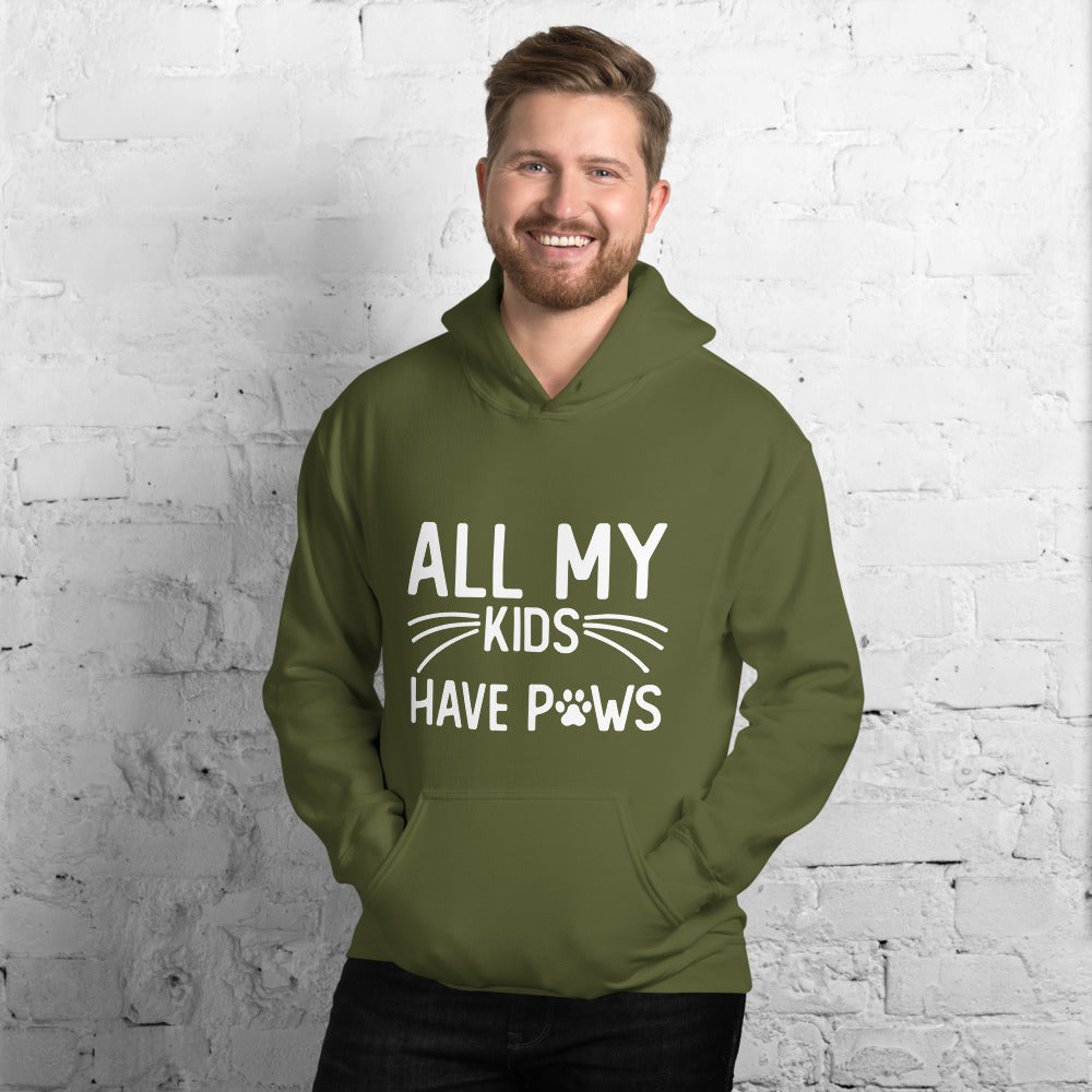 My Kids Have Paws Unisex Hoodie