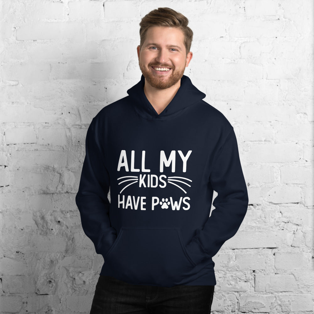 My Kids Have Paws Unisex Hoodie