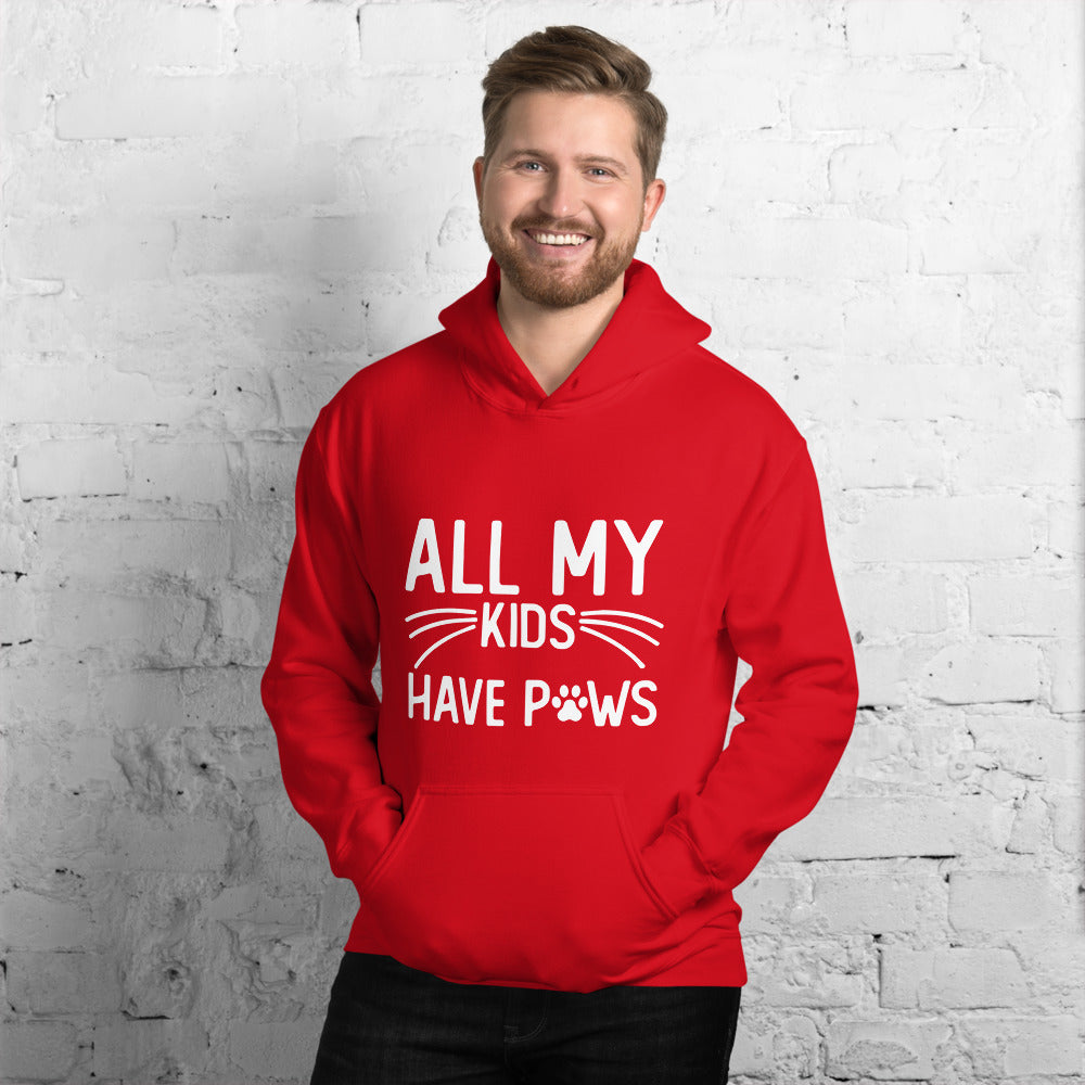 My Kids Have Paws Unisex Hoodie