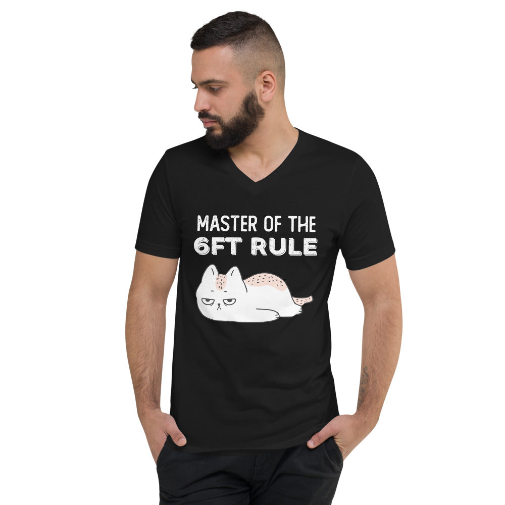 6ft. Rule - Unisex Short Sleeve V-Neck T-Shirt