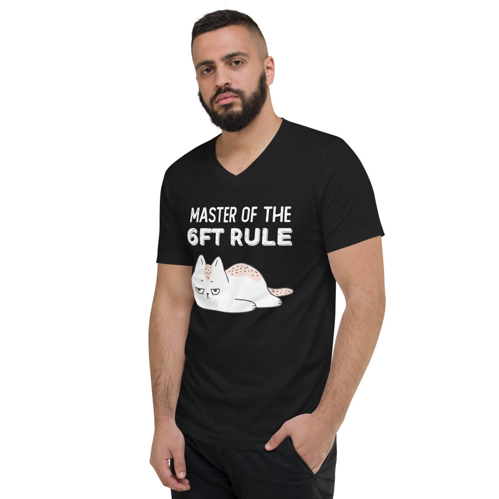 6ft. Rule - Unisex Short Sleeve V-Neck T-Shirt