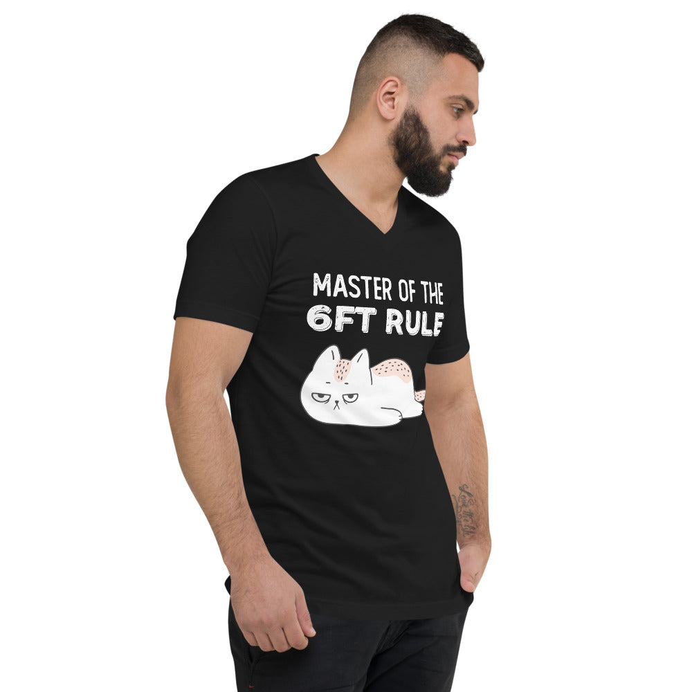 6ft. Rule - Unisex Short Sleeve V-Neck T-Shirt